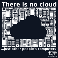 There Is No Cloud …just other people's computers.