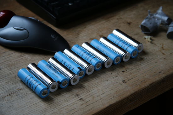 články 18650 z baterií pro notebooky Panasonic a Sony