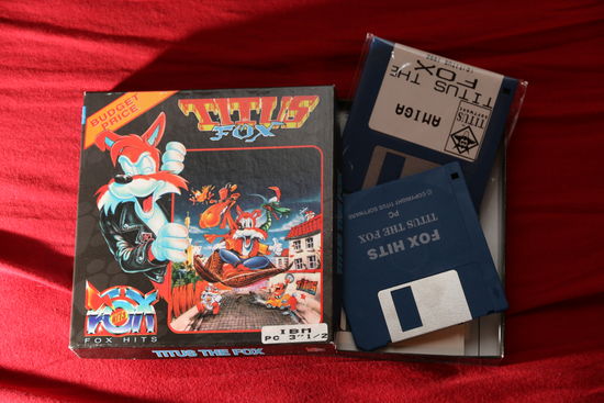 Titus The Fox – hra pro DOS a Amigu