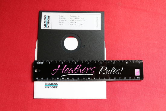 Siemens Nixdorf: ComfoDesk – 5,25palcová disketa