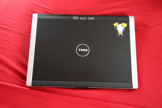 Dell XPS M1330 – oprava chladiče – zavřený notebook